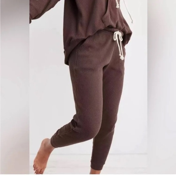 Aerie Waffle Knit Jogger - Picture 1 of 6